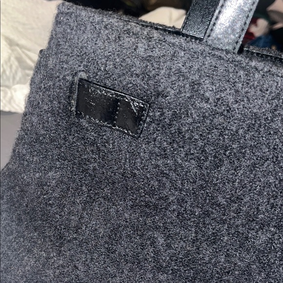 Furla Charcoal and Black Women's Bag-needs some TLC - Picture 5 of 11